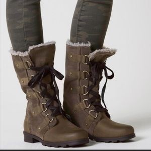 🆕 Sorel Emelie Lace Up Waterproof Winter Boots